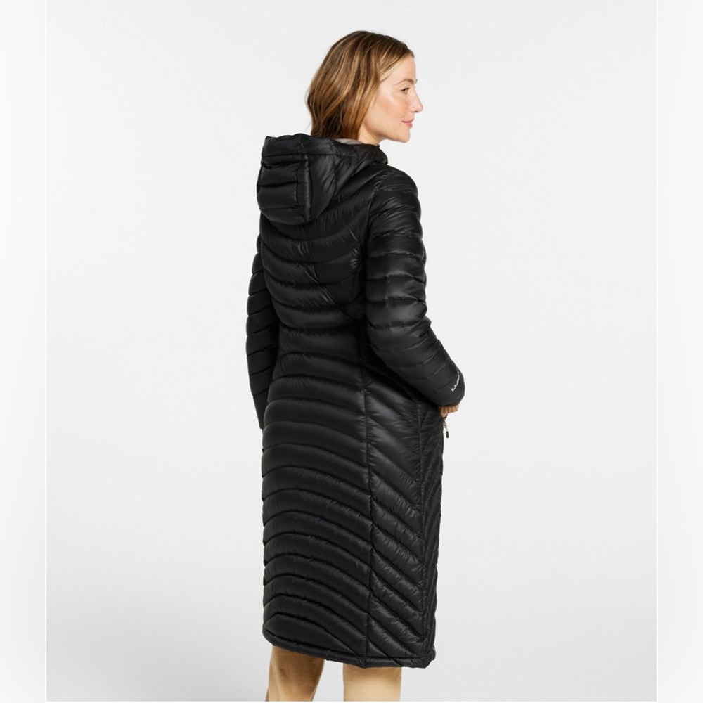 LL Bean 850 ultralight Down Coat Long